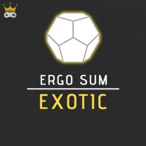 Ergo Sum Exotic Sword